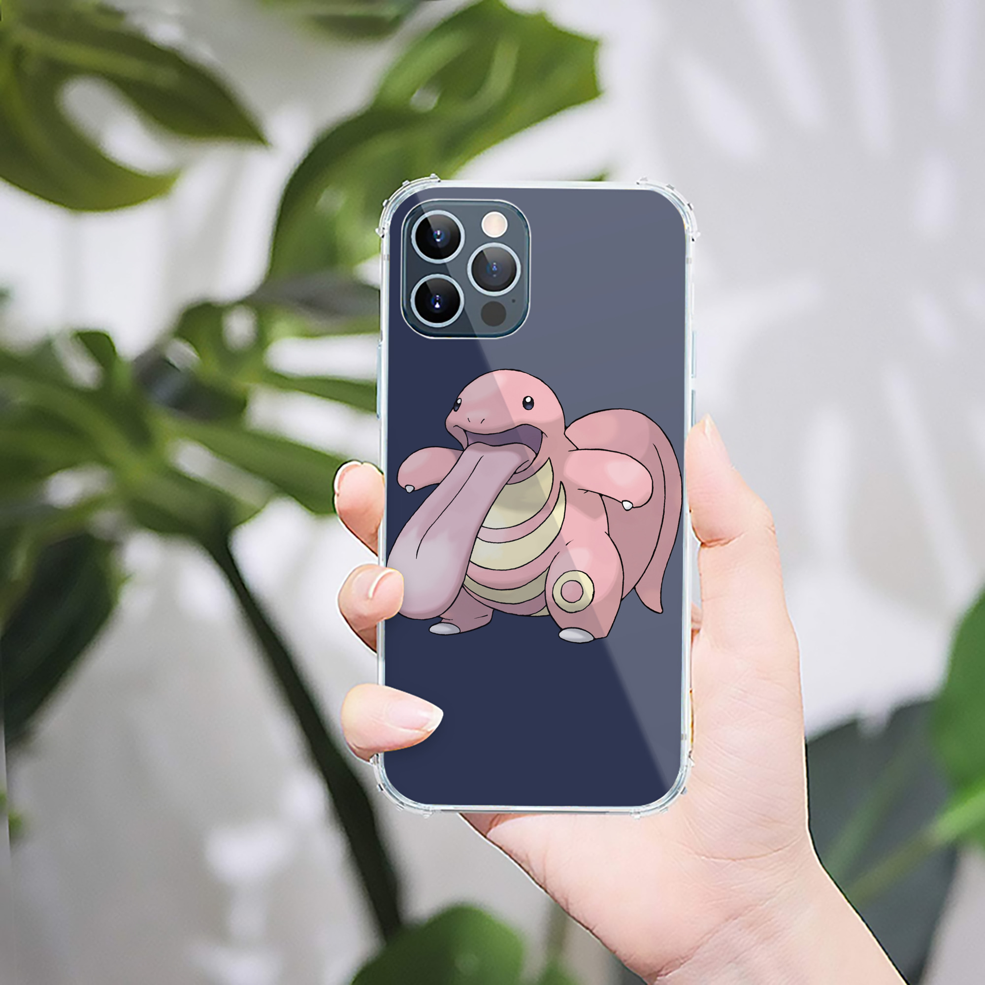 （画像用） ポケットモンスター Pokémon 【iPhone 12シリーズ対応】透明スマホケース（クリアソフトケース）